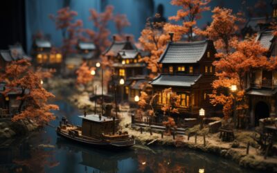 Japanese River Port 001